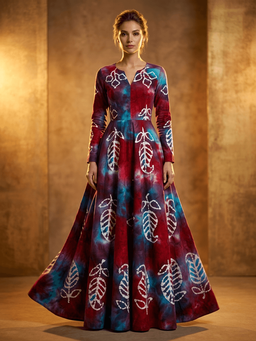 Ikat Straight Kurta